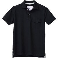 クロダルマ クロダルマ 半袖ポロシャツ(脇スリット) ブラック S 2644749S 1着