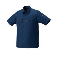 クロダルマ クロダルマ 半袖シャツ(脇スリット) ネイビー LL 2658011LL 1着