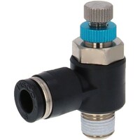 ニホンピスコ PISCO スピードコントローラ大流量タイプ JSC601AHW 1個