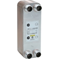 日阪製作所 日阪 ブレージングプレート式熱交換器(銅ろう付)BXC214 BXC214PO34 1台