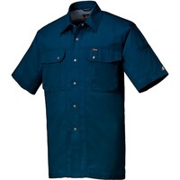 クロダルマ クロダルマ 半袖シャツ ブルー 5L 26524105L 1着