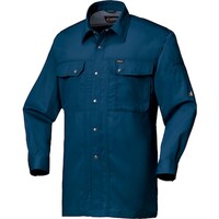 クロダルマ クロダルマ 長袖シャツ ブルー 4L 25524104L 1着