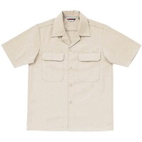 クロダルマ クロダルマ 半袖開衿シャツ アイボリー 5L 6001205L 1着