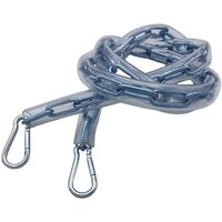 パーツ ラクテム 溶接チェーン 鉄 線径3mm 2M AKフック・保護チューブ付 WUAT32 1本