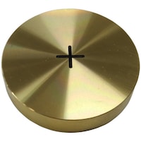 コノエ コノエ 測量用基準鋲 丸型 フラット 線十字φ50(M8) 黒色 SSBSFX508B 1個