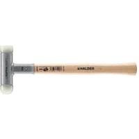 HALDER HALDER SUPERCRAFTショックレス 無反動ハンマー ヒッコリー製ハンドル、ナイロンヘッド(平面・球面)径40mm 3366.240 1個