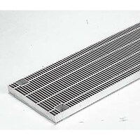 カネソウ カネソウ スチール製グレーチング ボルト固定式 細目プレーンタイプ 横断溝用 QSBL83544I 1枚