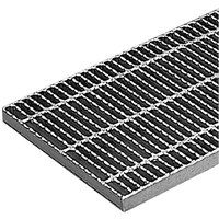 カネソウ カネソウ スチール製グレーチング 細目滑り止め模様付 横断溝・側溝用 QXB6050 1枚