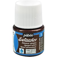 ペベオ・ジャポン Pebeo 布用水性アクリル絵具セタカラーシマー 45ml チョコレートチップ 295075 1本