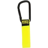 RIPTIE RIPTIE ケーブルキャリアー(カラビナ8cm・黒) 25.4mmX228.6mm 50本入 ネオンイエロー JB9C50NY 1Pk(50本)