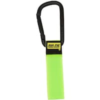 RIPTIE RIPTIE ケーブルキャリアー(カラビナ8cm・黒) 25.4mmX228.6mm 5本入 ネオングリーン JB9C05NG 1Pk(5本)