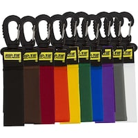 RIPTIE RIPTIE ケーブルキャリアー(スナップフック) 25.4mmX152.4mm 10本入 虹 J06010RW 1Pk(10本)