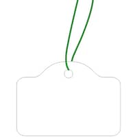 ササガワ ササガワ 提札 カバン型 小物用 白無地 1800500 18500 1箱(1000枚)