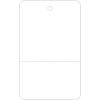 ササガワ ササガワ 提札 糸なし 白無地 ミシン入 1801508 181508 1箱(500枚)