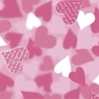 ササガワ ササガワ 包装紙 包装紙 ノンブルーハートP 半才判 4903419 493419 1束(50枚)