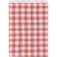 ササガワ ササガワ 平袋 平袋 ギンガムあか 215×290 200P 5001700 501700 1束(200枚)