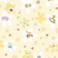 ササガワ ササガワ 包装紙 包装紙 ベビートイズ 全判 4902300 492300 1束(50枚)