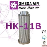 OMEGA AIR OMEGA AIR 圧縮空気フィルター 互換エレメント 日立産機(HITACHI) OHT11BHKAAL 1個
