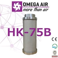 OMEGA AIR OMEGA AIR 圧縮空気フィルター 互換エレメント 日立産機(HITACHI) OHT75BHKAAL 1個