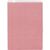 ササガワ ササガワ 平袋 平袋 ギンガムあか 250×330 200P 5001800 501800 1束(200枚)
