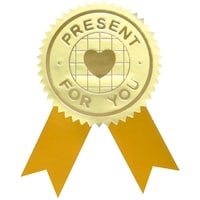 ササガワ ササガワ ラッピングシール ギフトシール FOR YOU 2202844 222844 1冊(96枚)