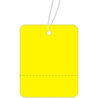 ササガワ ササガワ 提札 小 黄地 ミシン目入 1800122 18122 1箱(500枚)