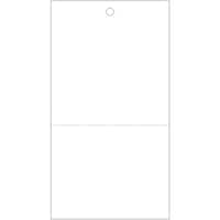 ササガワ ササガワ 提札 糸なし 白無地 ミシン入 1801506 181506 1箱(500枚)
