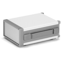 タカチ電機工業 タカチ バンド取手付システムケース MSY/GSシリーズ(上下カバー鉄製) MSY664323GS 1台