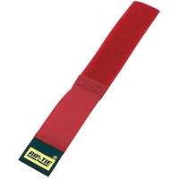 RIPTIE RIPTIE ケーブルラップ 25.4mmX355.6mm 100本入 赤 H14100RD 1Pk(100本)