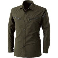TS DESIGN TS DESIGN LIGHT TECロングスリーブシャツ 6L カーキグリーン 53056L55 1着