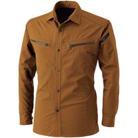 TS DESIGN TS DESIGN LIGHT TECロングスリーブシャツ 6L キャメル 53056L65 1着