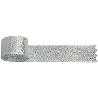 ササガワ ササガワ ラッピングリボン リボン グランドメタル 銀 9 507201 1巻