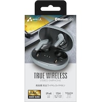 エアージェイ airJ ステレオブルートゥースイヤフォンシルバー ABTAP6SL 1個