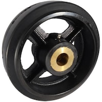 ヨドノ ヨドノ 重荷重用マリン仕様 ゴム車輪 車輪径150mm MHA150X75 1個