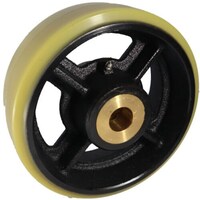 ヨドノ ヨドノ 重荷重用マリン仕様 ウレタン車輪 車輪径300mm MUHA300X75 1個