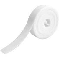 RIPTIE RIPTIE ラップストラップ 25.4mmX4.57m 1巻 白 W15HRLW 1巻