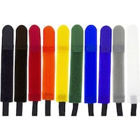 RIPTIE RIPTIE エコノラップアタッチメント「ゴムひも」 19.05mmX177.8mm 200本入 虹 M07EEMNRW 1Pk(200本)