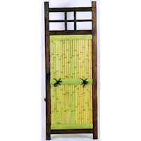 八ツ矢工業 八ツ矢 目隠し竹フェンス袖型 45x120 56856 1個