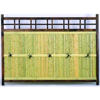 八ツ矢工業 八ツ矢 目隠し竹フェンス横型 165x120 56852 1個