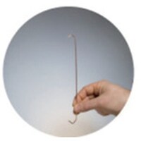 岩田製作所 IWATA スタンダードフック 鉄(角曲げ)(5000本入) 060X2.0PDVX2M 1箱(5000本)