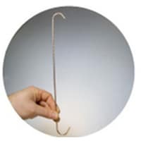 岩田製作所 IWATA スタンダードフック 鉄(R曲げ)(500本入) 100X6.0PRX2 1箱(500本)