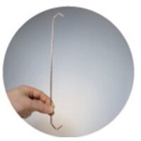 岩田製作所 IWATA スタンダードフック 鉄(角曲げ)(250本入) 250X6.0PDVX2 1箱(250本)