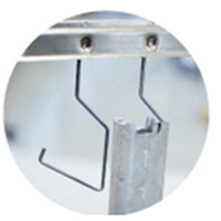 岩田製作所 IWATA パイプフック(10個入) ROB50X2.0D25P 1袋(10個)