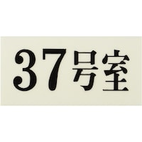 ヒカリ 光 プレート 35×70×2 37号室 UP30037 1枚