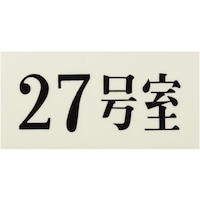 ヒカリ 光 プレート 35×70×2 27号室 UP30027 1枚