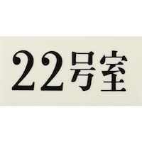 ヒカリ 光 プレート 35×70×2 22号室 UP30022 1枚