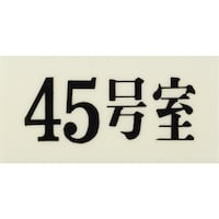 ヒカリ 光 プレート 35×70×2 45号室 UP30045 1枚