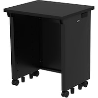 サンワサプライ SANWA eデスク(ブラック)W600×D500×H700 EDSK6050BK 1台