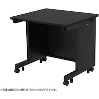 サンワサプライ SANWA eデスク(ブラック)W800×D600×H700 EDSK8060BK 1台