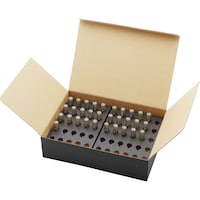 新潟精機 SK 鋼ピンゲージ 鋼ピンゲージリフィルセット AAシリーズ +公差 0.20ー0.50mm(0.01mmとび計31本) AA0AR 1箱(31本)